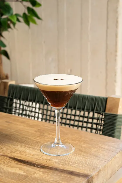 Espresso martini en CHAK, La Veleta, Tulum